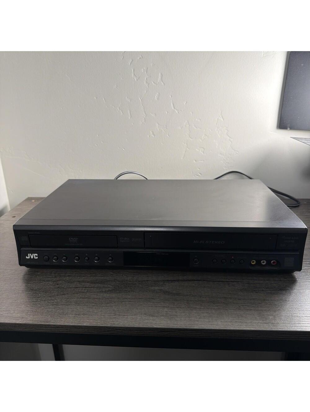 JVC HR-XVC11 DVD VCR Combo Player HiFi Clean & Tested No Remote